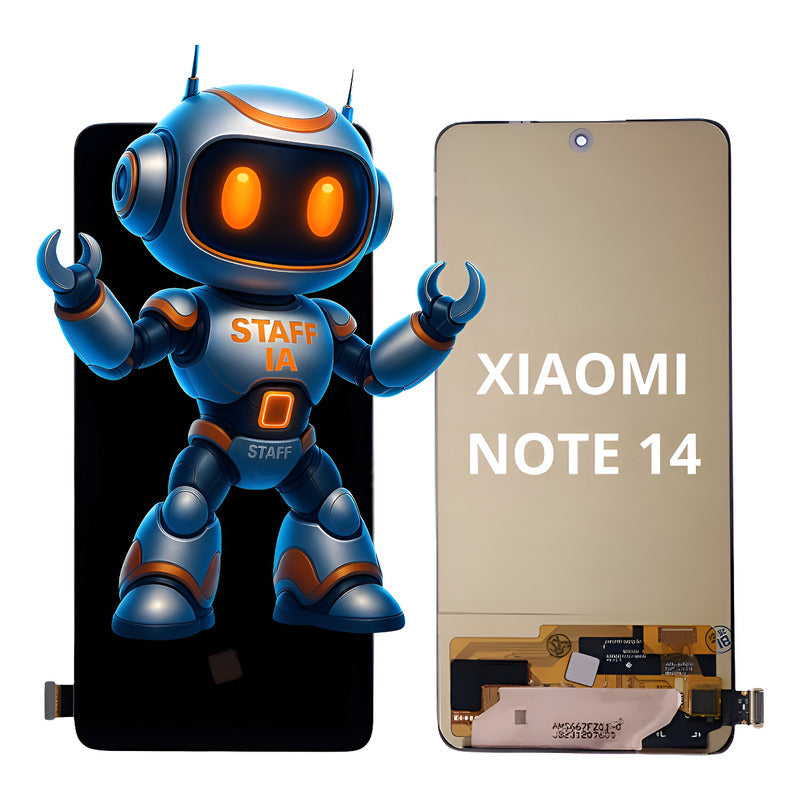 Pantalla  Xiaomi Redmi Note 14 Oled Alta Calidad Premium Negro