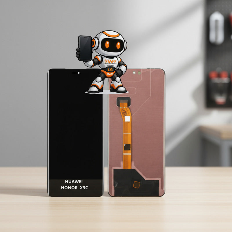 Pantalla Compatible Huawei X9c Oled Alta Calidad Premium Negro