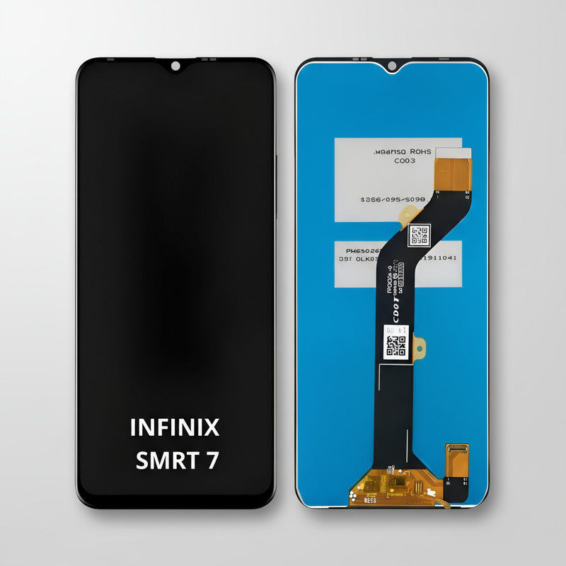 Pantalla Compatible Infinix Smart 7 Alta Calidad Premium Negro