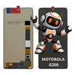 Pantalla Compatible Motorola G200 Alta Calidad Premium Negro