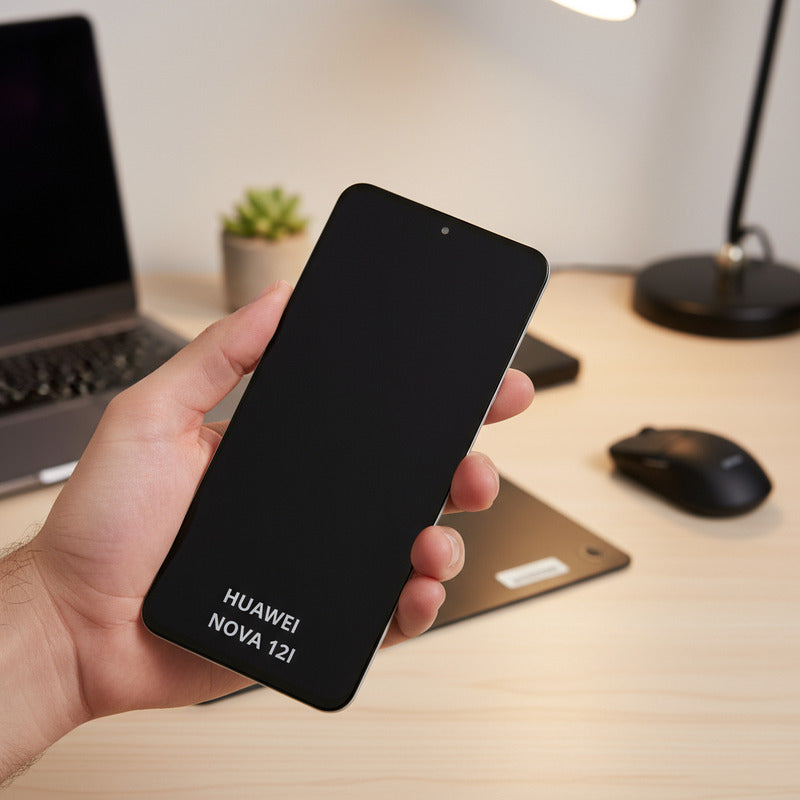 Pantalla Compatible Huawei Nova 12i Ctr-al20 Calidad Premium Negro