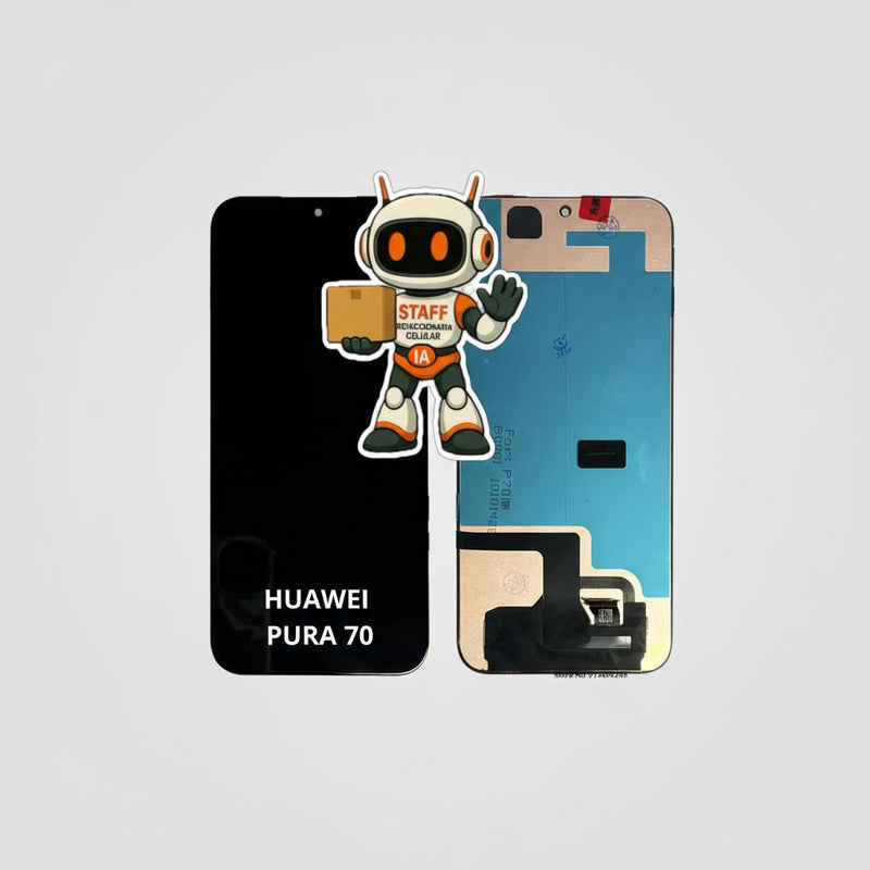 Pantalla  Huawei Pura 70  Ady Lx9 Alta Calidad Premium Negro