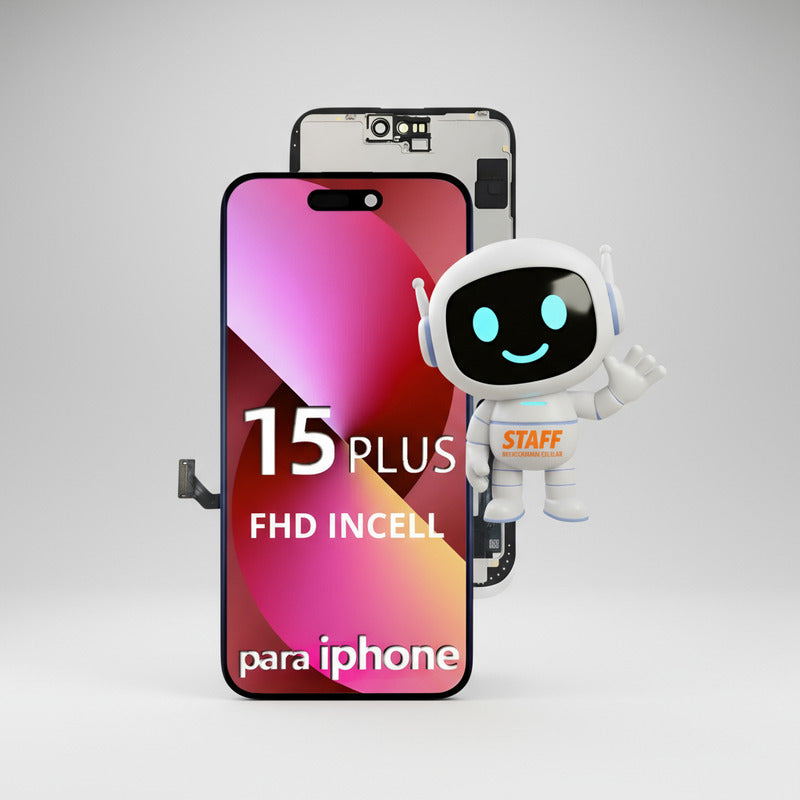 Pantalla Compatible Con iPhone 15 Plus Incell Hd Negro