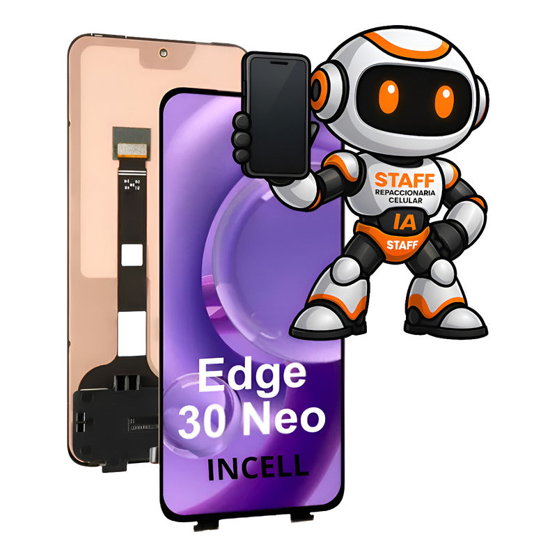 Pantalla  Motorola Edge 30 Neo Incell Alta Calidad Premium Negro