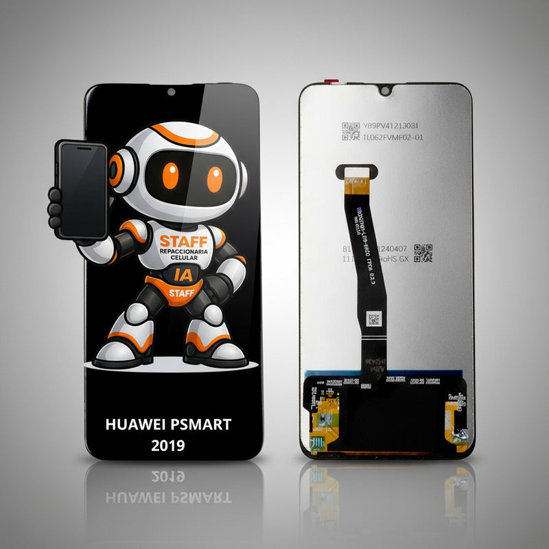 Pantalla Huawei Psmart 2019 Pot- Lx3 Calidad Premium Negro