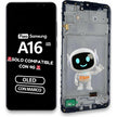 Pantalla Display Para Samsung A16 4g Oled Con Marco Premium Negro