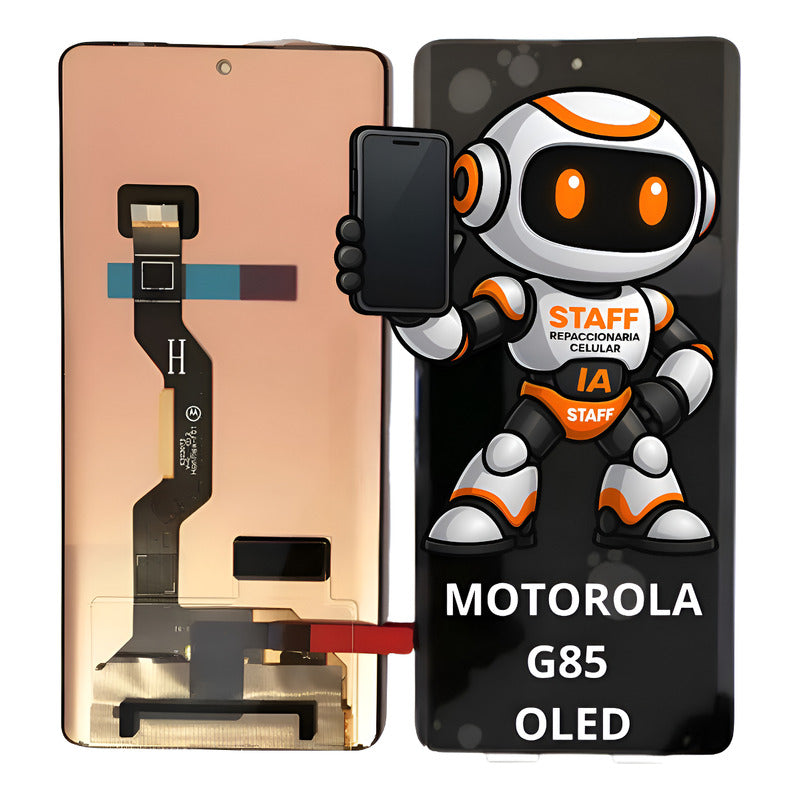 Pantalla Compatible Motorola  G85 Oled Alta Calidad Premium Negro