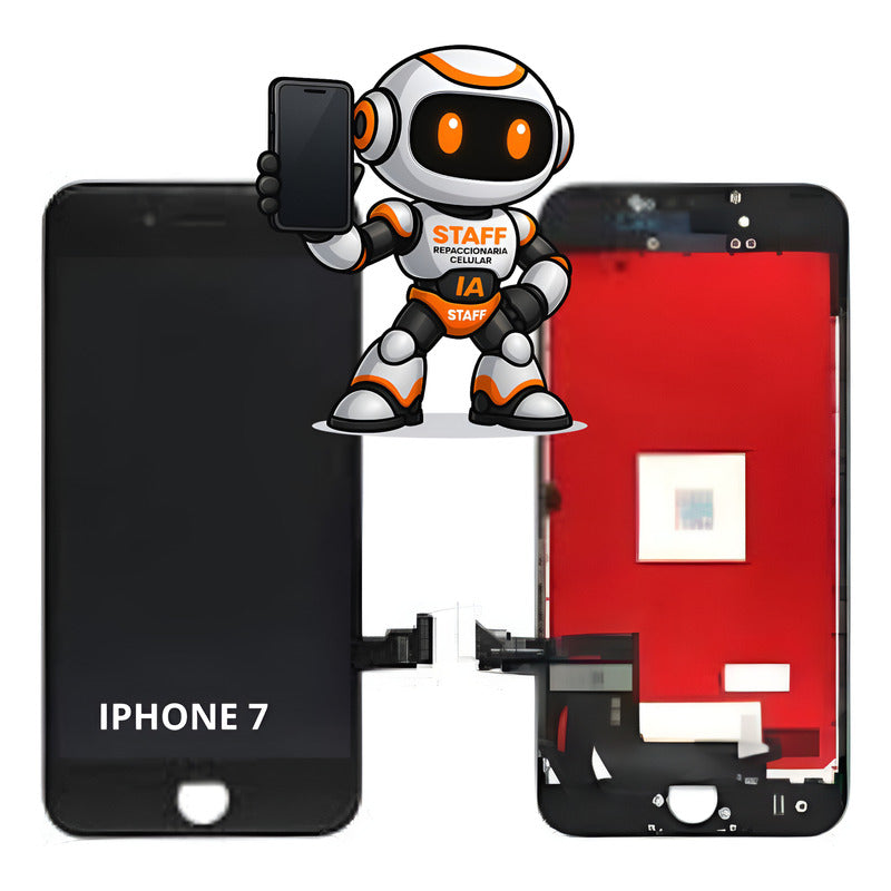 Pantalla iPhone 7 Calidad Aaa Negro Calidad Premium Negro