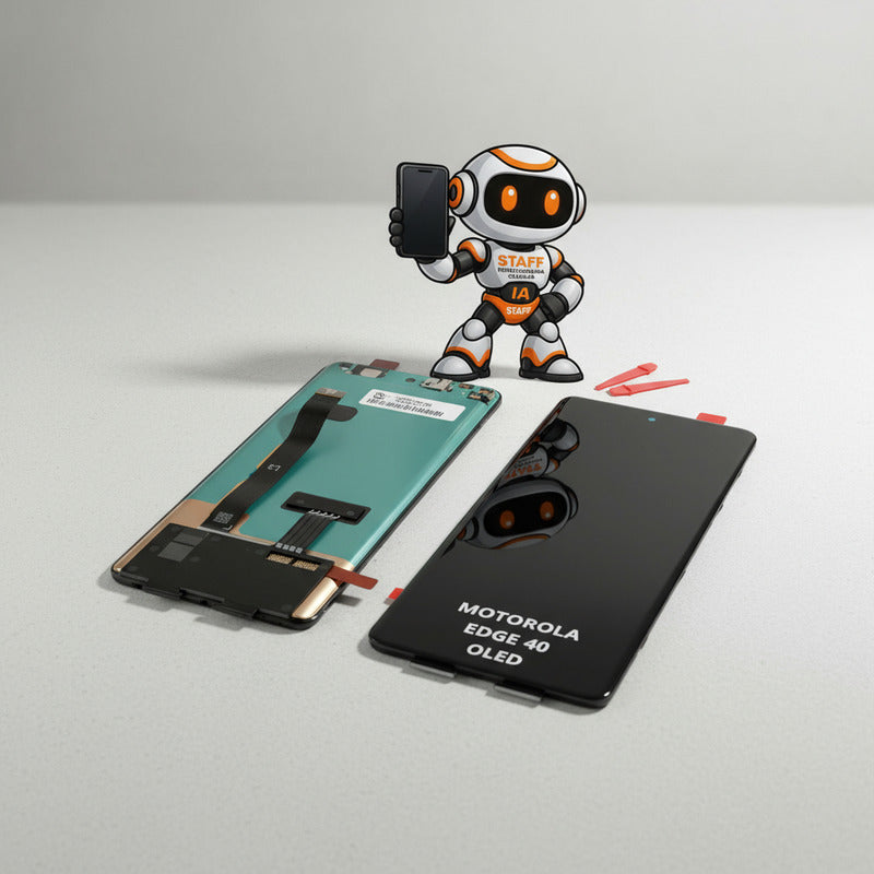 Pantalla Compatible Motorola Edge 40 Oled Xt2303-02 Premium Negro