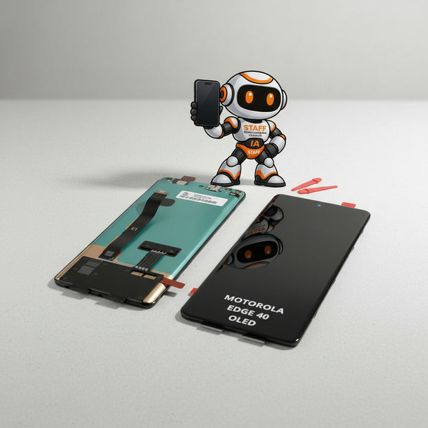 Pantalla Compatible Motorola Edge 40 Oled Xt2303-02 Premium Negro