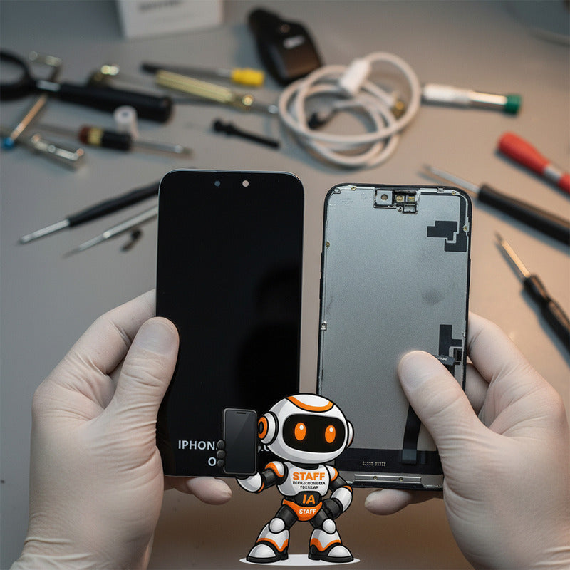 Pantalla iPhone 16 Plus Oled Soft Alta Calidad Premium Negro