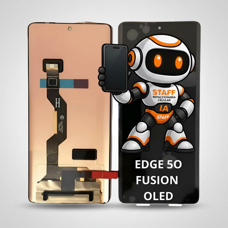 Pantalla  Motorola Edge 50 Fusion Oled Alta Calidad Premium Negro