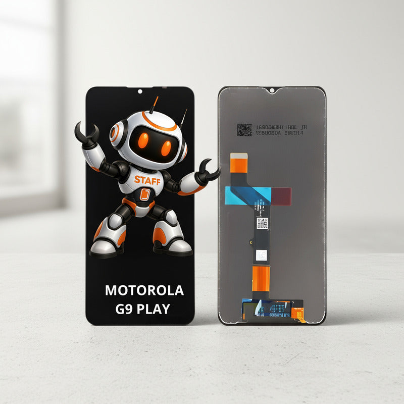 Pantalla Compatible Motorola G9/g9 Play Alta Calidad Premium Negro