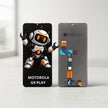 Pantalla Compatible Motorola G9/g9 Play Alta Calidad Premium Negro