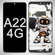 Pantalla Samsung A22 4g Incell C/ Marco A225 Calidad Premium Negro