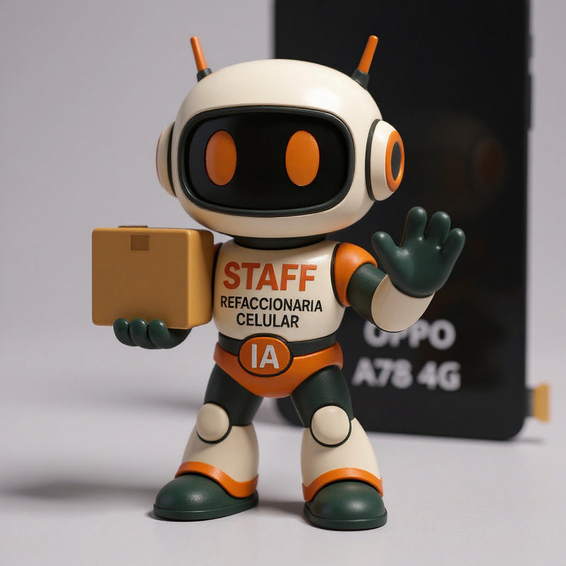 Pantalla Compatible Oppo A78 4g Módulo Táctil Incell Negro