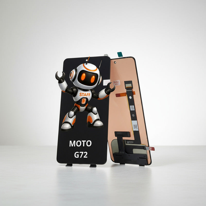 Pantalla Compatible Con Motorola G72 Calidad Incell Negro