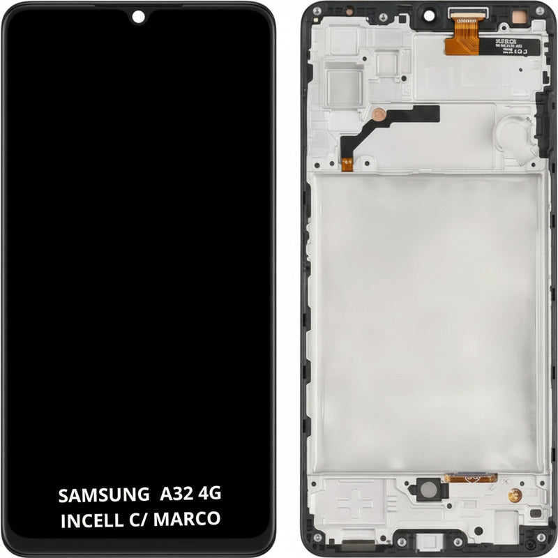 Pantalla Samsung A32 4g  Incell C/ Marco Calidad Premium Negro