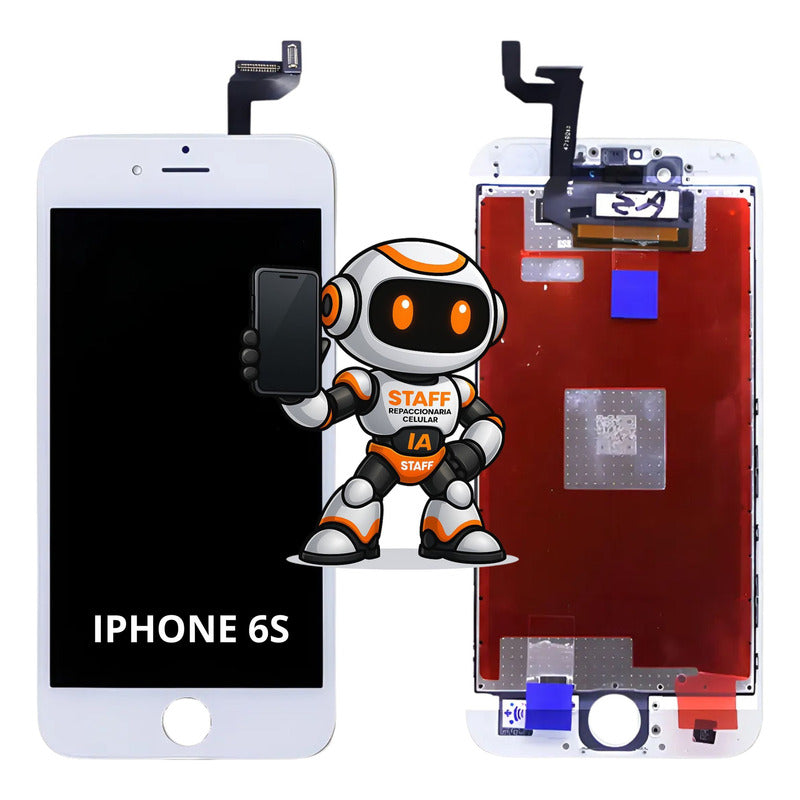 Pantalla iPhone 6s Blanco Aaa Calidad Premium Blanco