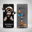 Pantalla Compatible Motorola E7 Plus Alta Calidad Premium Negro