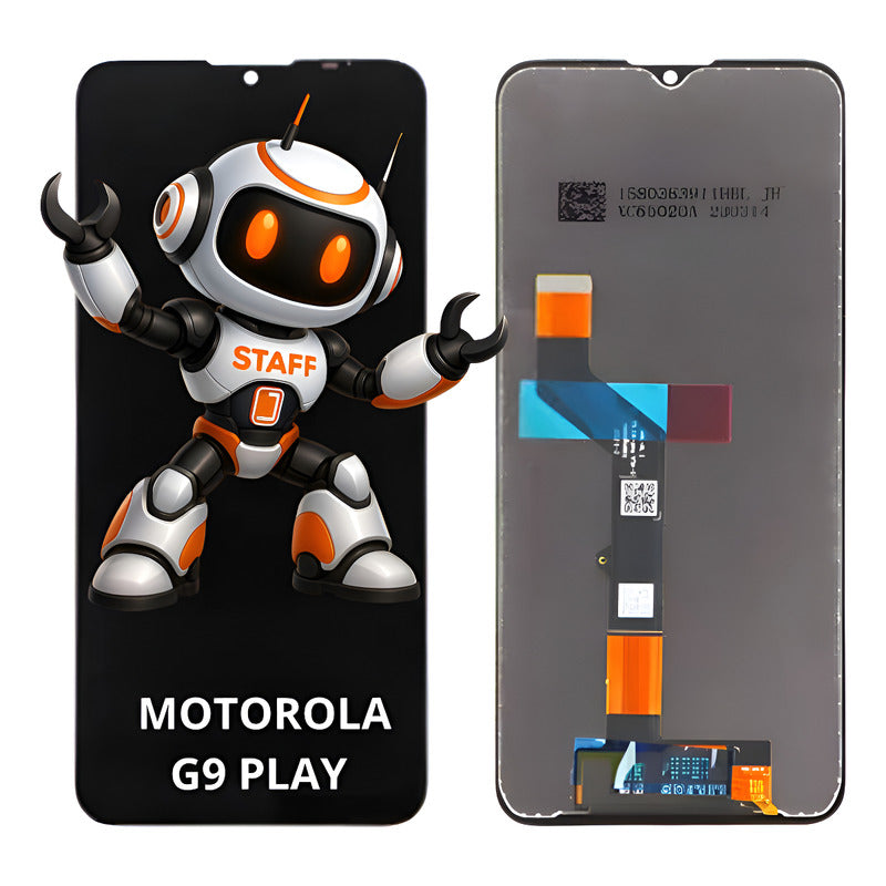 Pantalla Compatible Motorola G9/g9 Play Alta Calidad Premium Negro