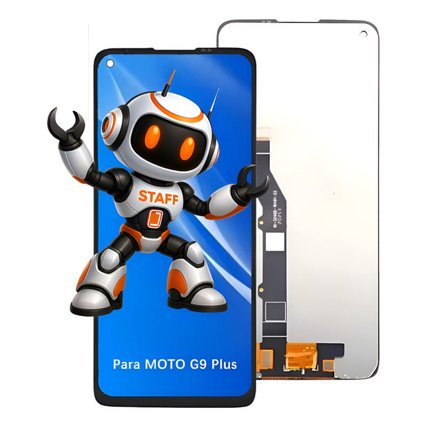 Pantalla Compatible Motorola G9 Plus Alta Calidad Premium Negro
