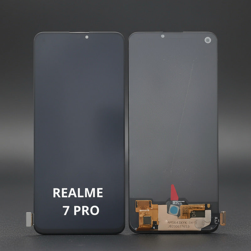 Pantalla Compatible Realme 7 Pro Incell Calidad Premium Negro