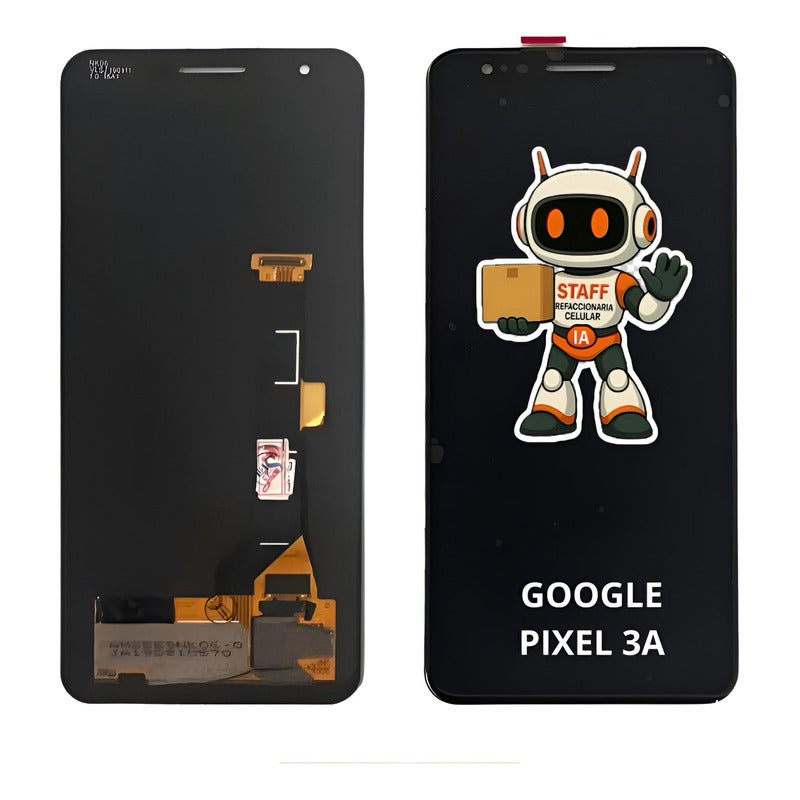 Pantalla Google Pixel 3a Alta Calidad Premium Negro