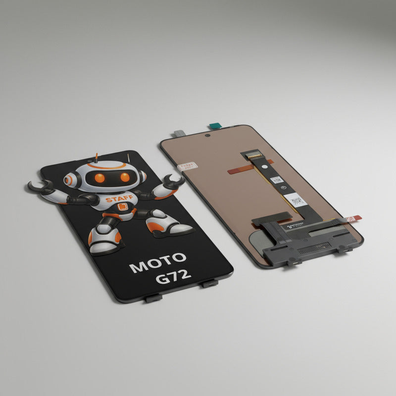 Pantalla Compatible Con Motorola G72 Calidad Incell Negro