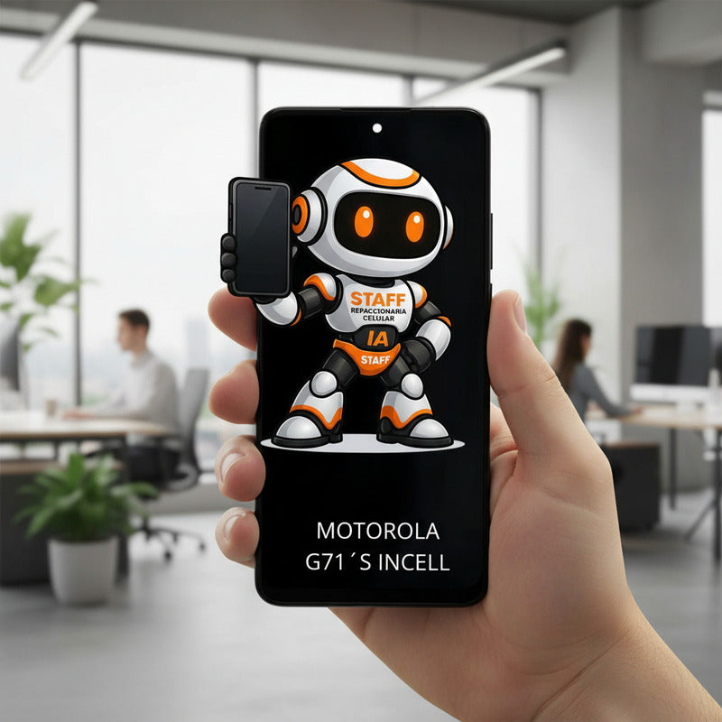 Pantalla Motorola G71 S Calidad Incell Negro