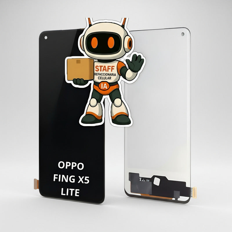Pantalla Compatible Oppo Fing X5 Lite Oled  Calidad Premium Negro