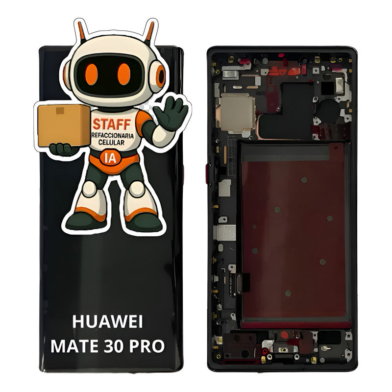 Pantalla Huawei Mate 30 Pro Alta Calidad Amoled C Marco Negro