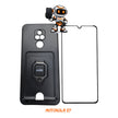 Funda Motorola Moto E7 Mica Cristal Templado Incluida Negro