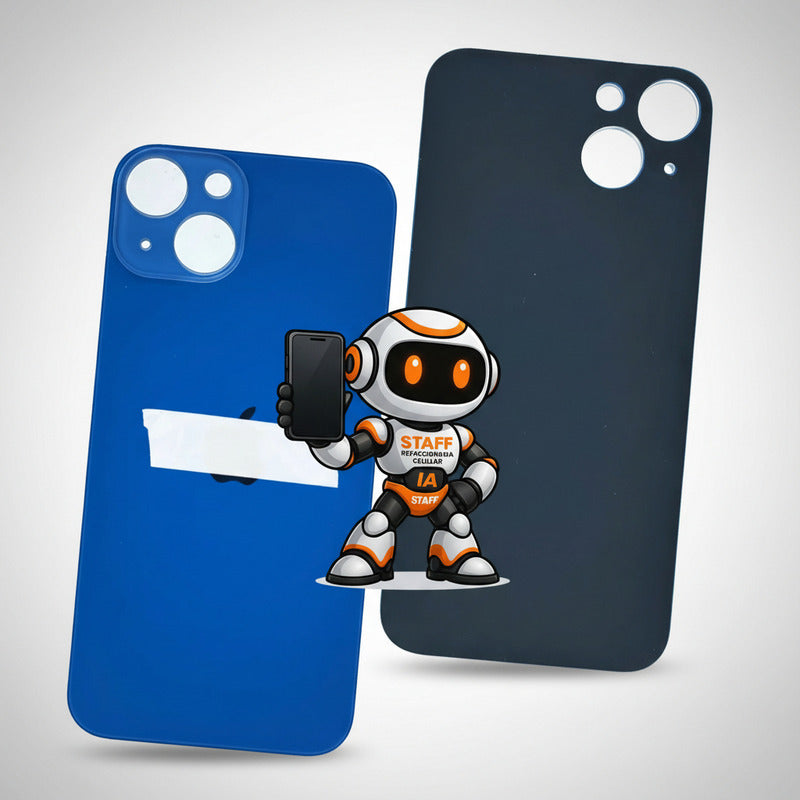 Tapa Trasera iPhone 13 Azul Alta Calidad Premium