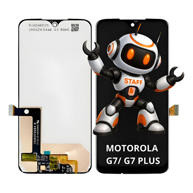 Pantalla Compatible Motorola G7/g7 Plus Alta Calidad Premium Negro