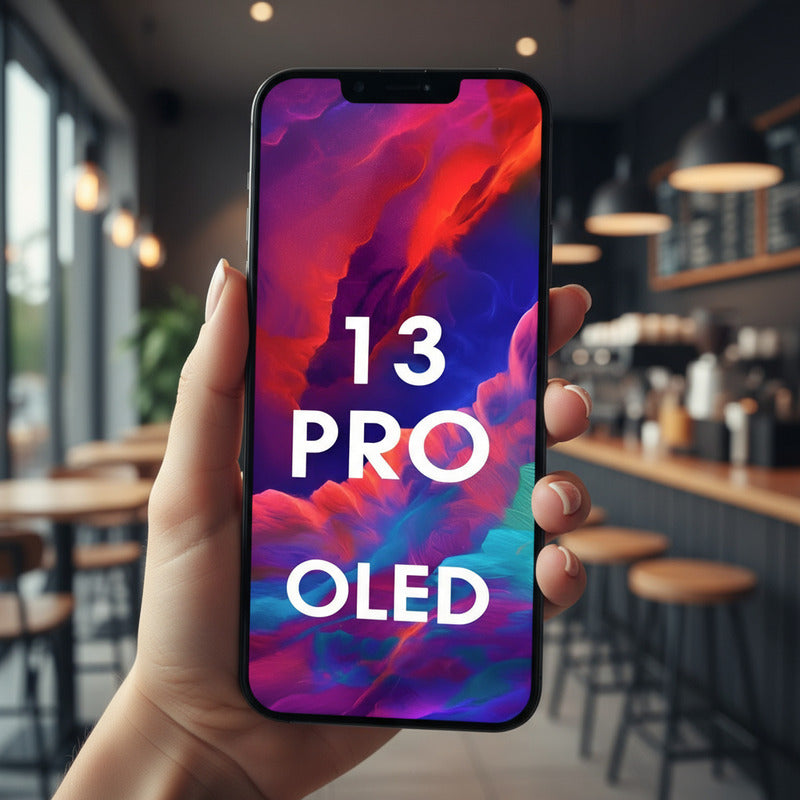 Pantalla iPhone 13 Pro Oled Ic Cambio Calidad Premium Negro
