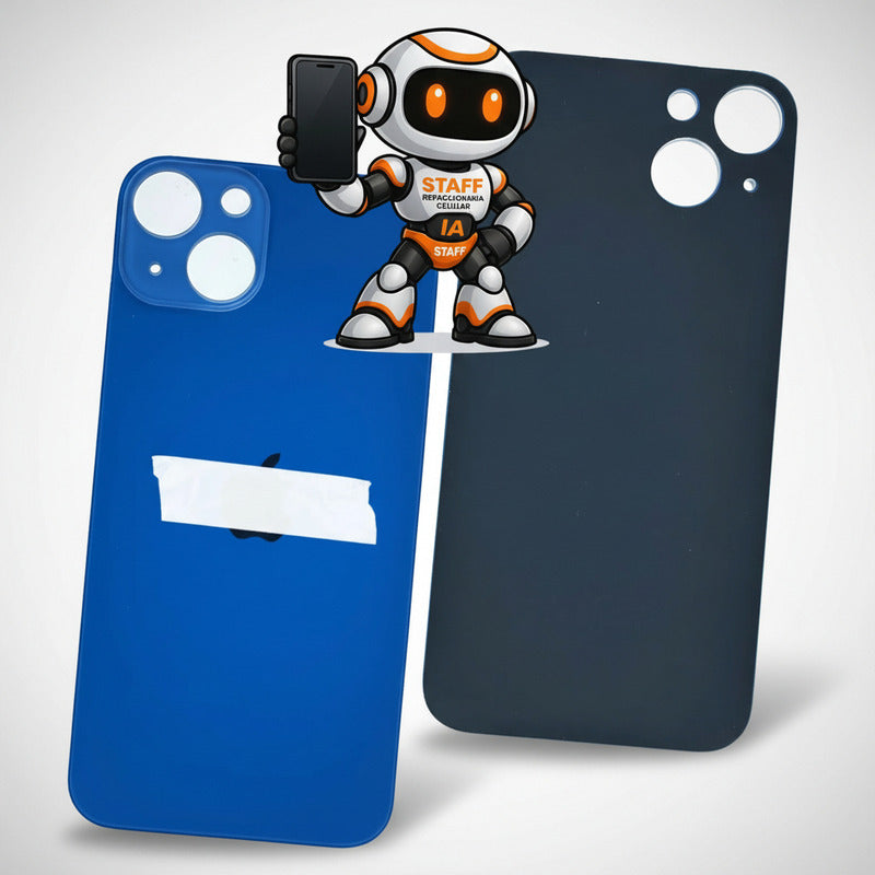 Tapa Trasera iPhone 13 Azul Alta Calidad Premium