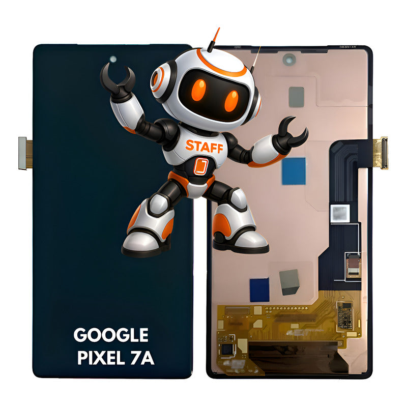 Pantalla Compatible Google Pixel 7a  Alta Calidad Premium Negro