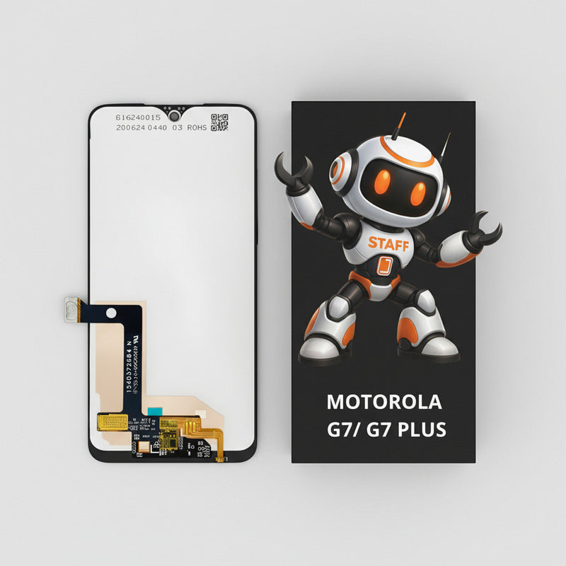 Pantalla Compatible Motorola G7/g7 Plus Alta Calidad Premium Negro