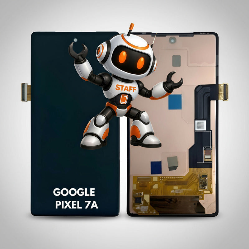 Pantalla Compatible Google Pixel 7a  Alta Calidad Premium Negro