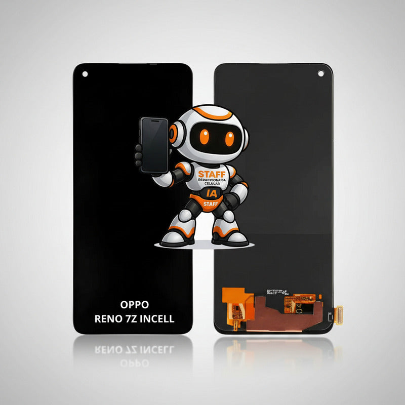 Pantalla Compatible Oppo Reno 7z Ncell Calidad Premium Negro