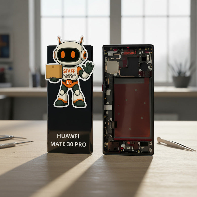 Pantalla Pantalla Staff Cedis Mate 30 Pro Negro