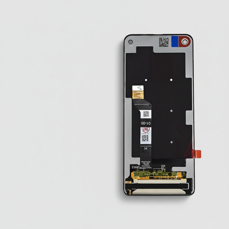 Pantalla Compatible Motorola One Action Alta Calidad Premium Negro
