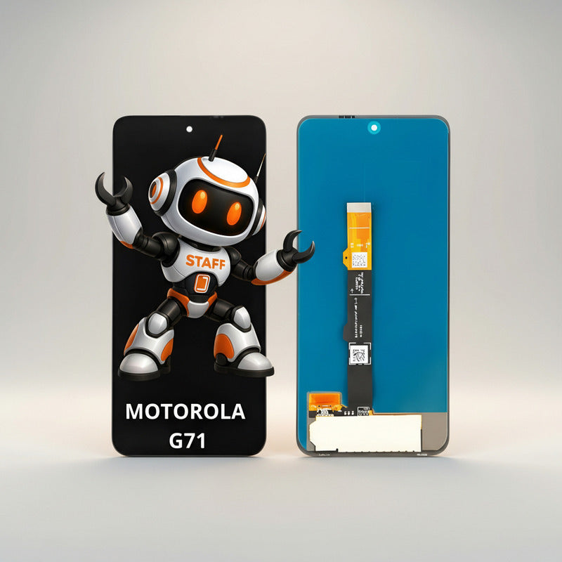 Pantalla Compatible Motorola G71 Oled  Alta Calidad Premium Negro