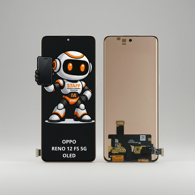 Pantalla Oppo Reno 12 Fs 5g Oled Alta Calidad Premium Negro