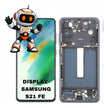 Pantalla Compatible Samsung S21 Fe Premium C Marco Negro