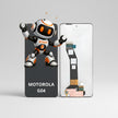 Pantalla Compatible Motorola G04  Alta Calidad Premium Negro