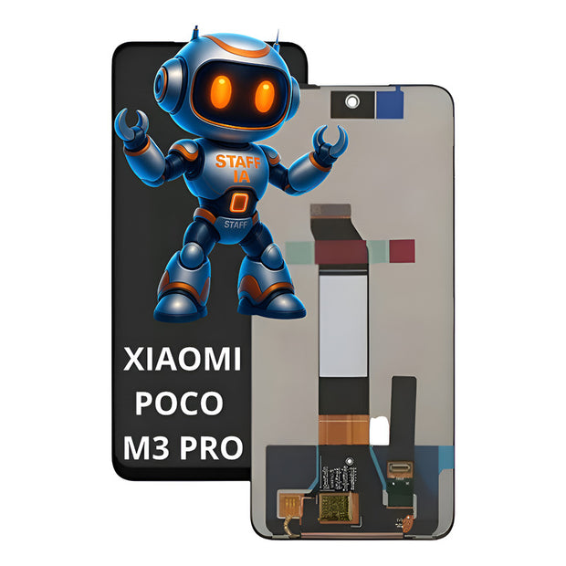 Pantalla Compatible Xiaomi Poco M3 Pro Alta Calidad Premium Negro