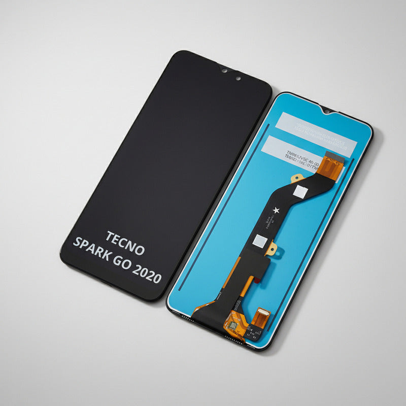 Pantalla Compatible Tecno Spark Go 2020 Alta Calidad Premium Negro