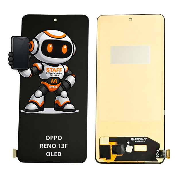 Pantalla Oppo Reno 13f Oled Alta Calidad Premium Negro